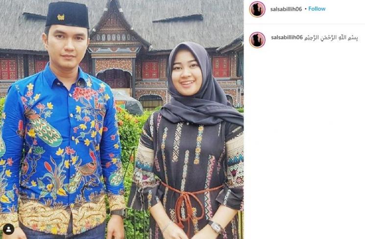 Aldi Taher dan Salsabillih. (Instagram/@salsabillih06)