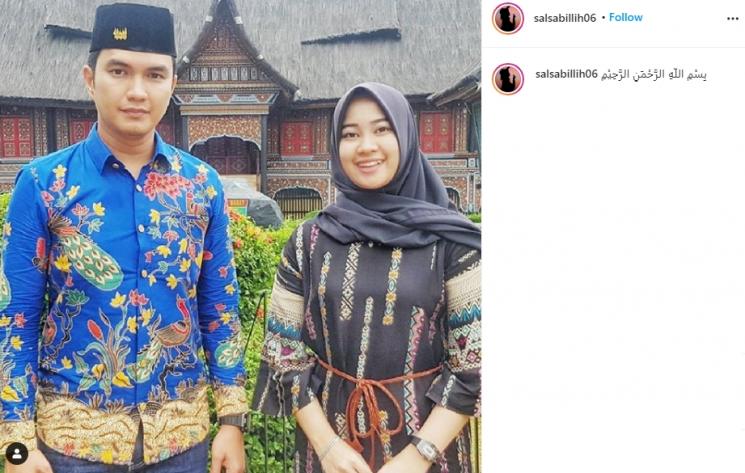 Aldi Taher dan Salsabillih. (Instagram/@salsabillih06)