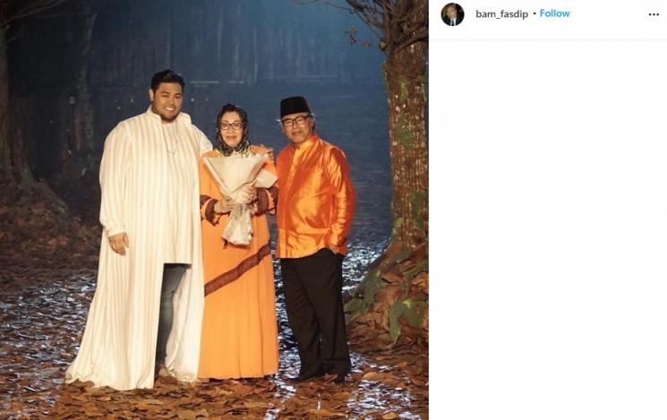 Potret Ivan Gunawan dan keluarga. (Instagram/@bam_fasdip)