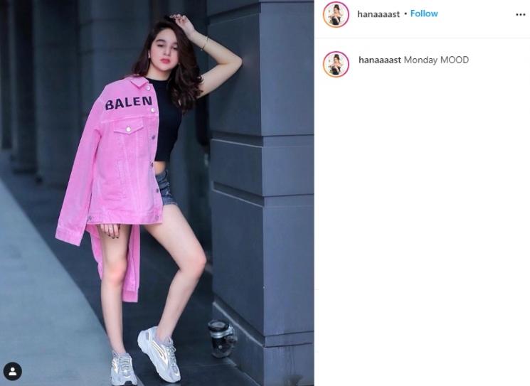Hana Hanifah. (Instagram/@hanaaaast)