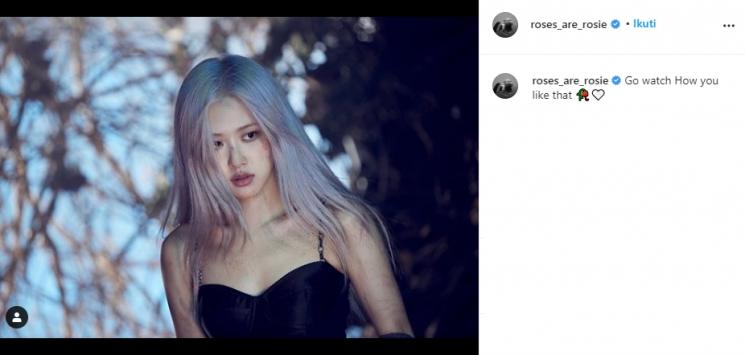 Rose BLACKPINK (Instagram/@roses_are_rosie)