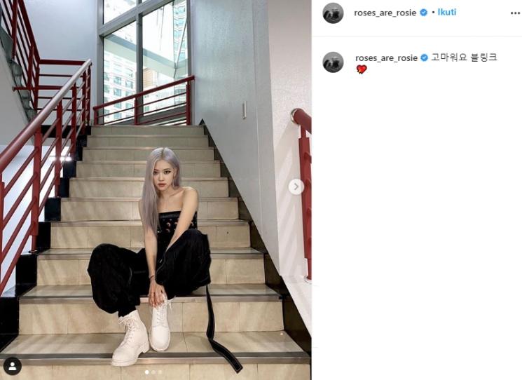 Rose BLACKPINK (Instagram/@roses_are_rosie)