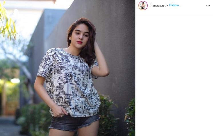 Hana Hanifah. (Instagram/@hanaaaast)