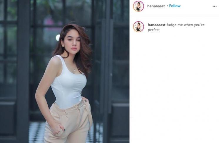 Hana Hanifah. (Instagram/@hanaaaast)