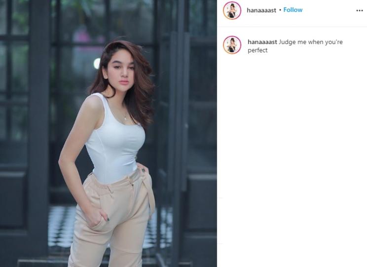 Hana Hanifah. (Instagram/@hanaaaast)