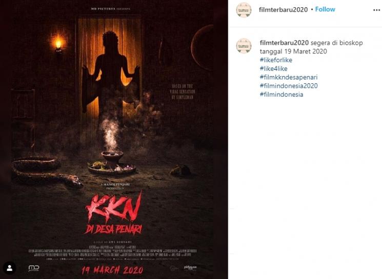 Film KKN di Desa Penari. (Instagram/@filmterbaru2020)