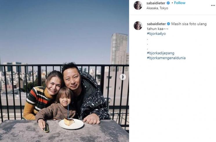 Nama anak seleb yang unik. (Instagram/@sabaidieter)