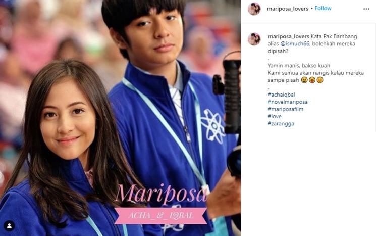 Film Mariposa. (Instagram/@mariposa_lovers)