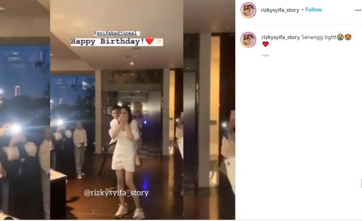 Syifa Hadju dan Rizky Nazar (Instagram/@rizkysyifa_story)