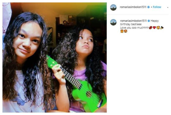 Romaria Magdalena. (Instagram/@romariasimbolon1511)