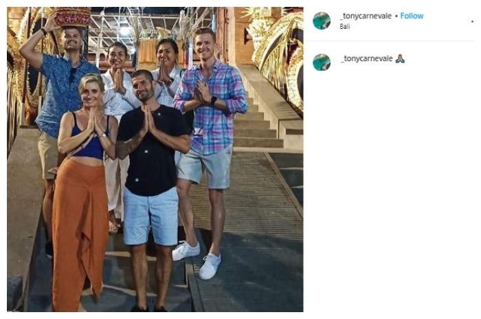Pacar bule Salmafina Sunan. (Instagram/@_tonycarnevale)