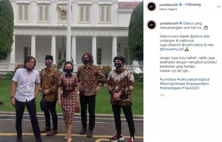 Yuni Shara bertemu Atta Halilintar. (Instagram/@yunishara36)