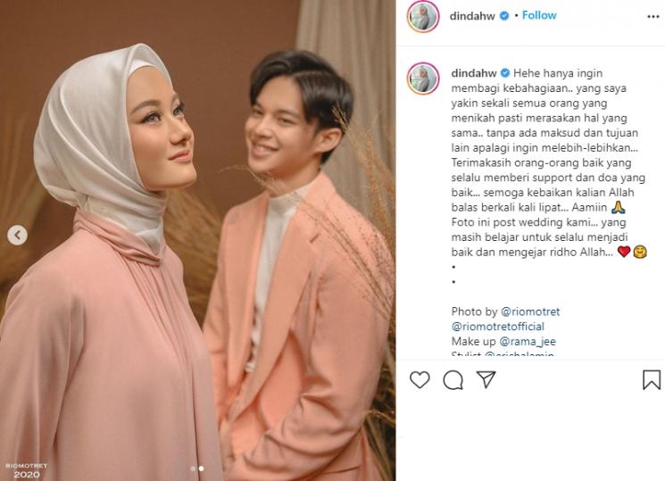 Dinda Hauw dan Rey Mbayang. (Instagram/@dindahw)