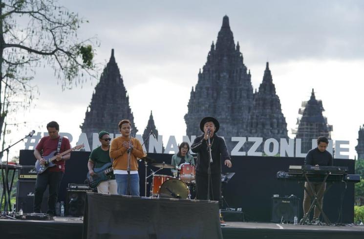 Langit Sore di acara Prambanan Jazz Online. (Istimewa)
