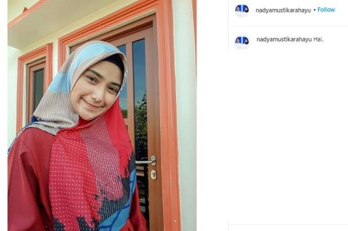 Nadya Mustika Rahayu, istri Rizki DAcademy. (Instagram/@nadyamustikarahayu)