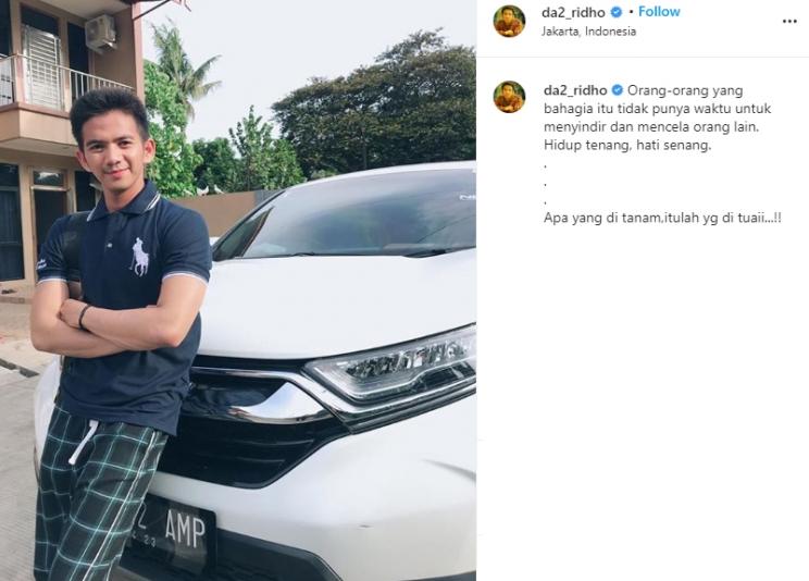 Ridho D'Academy 2. (Instagram/@da2_ridho)