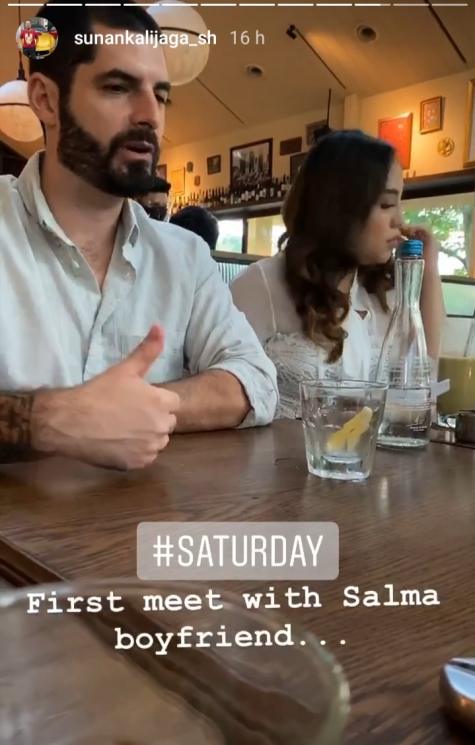 Sunan Kalijaga makan bareng pacar bule Salmafina (Instagram/@sunankalijaga_sh)