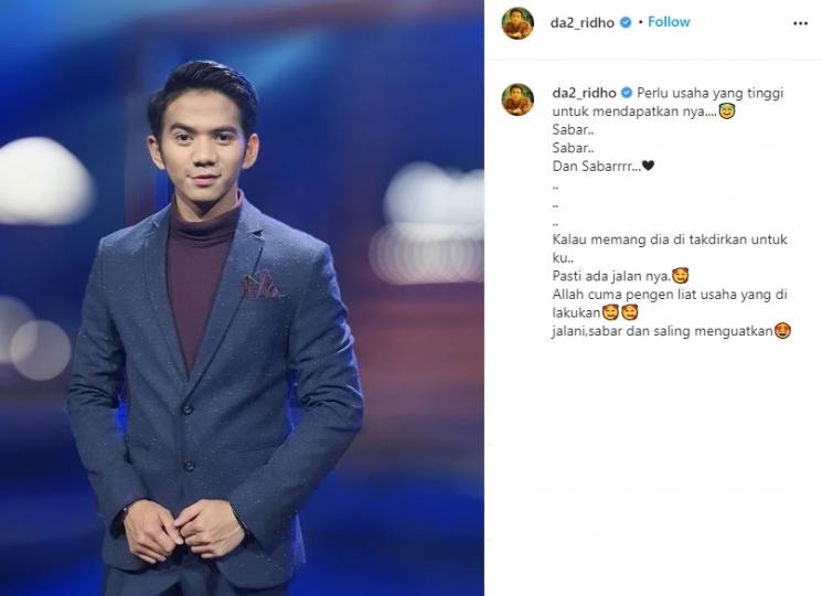 Ridho D'Academy 2. (Instagram/@da2_ridho)