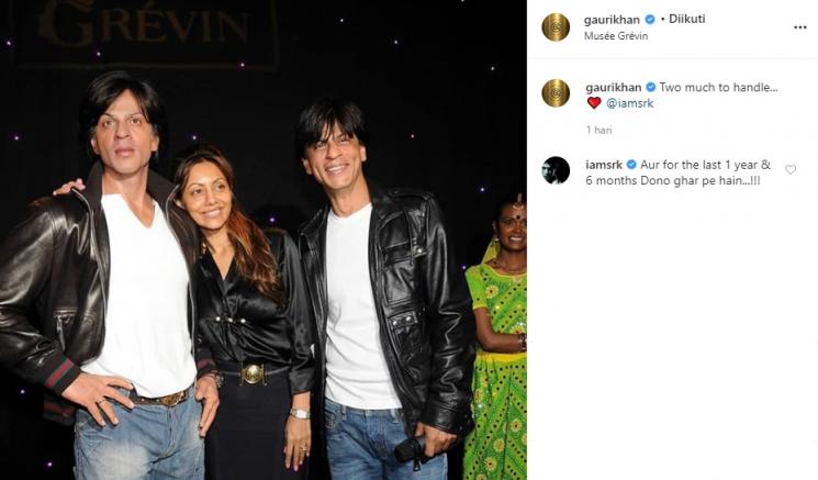 Shah Rukh Khan dan Gauri Khan (Instagram/@gaurikhan)
