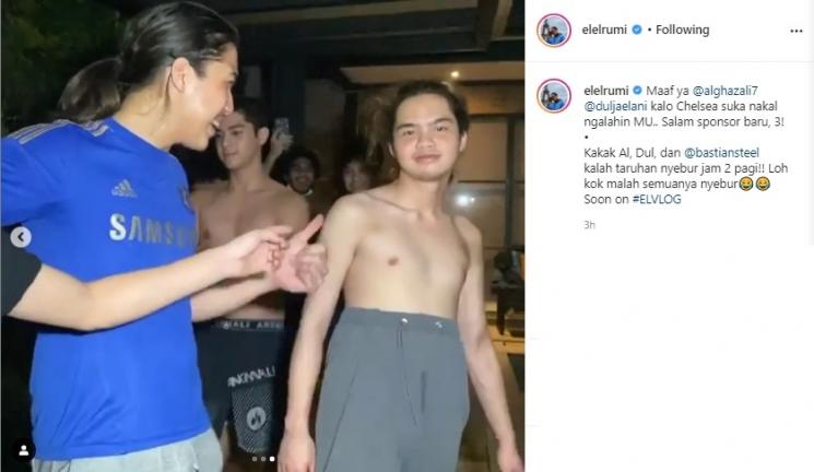 Dul Jaelani dan El Rumi. (Instagram/@elelrumi)