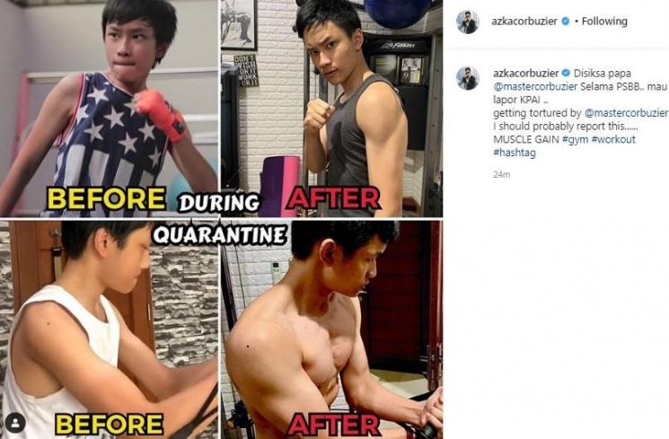 Azka Corbuzier. (Instagram/@azkacorbuzier)