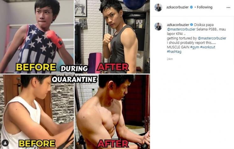 Azka Corbuzier. (Instagram/@azkacorbuzier)