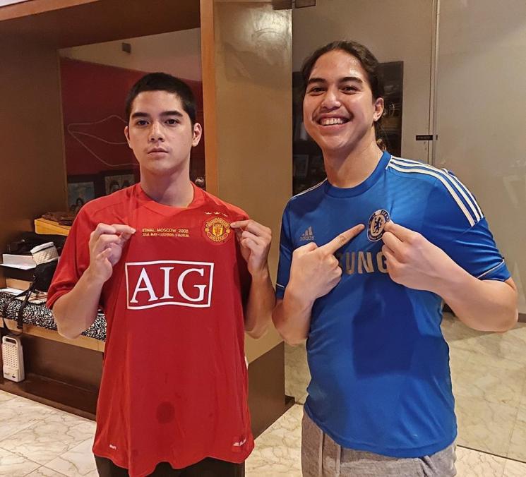 Al Ghazali dan El Rumi. (Instagram/@elelrumi)