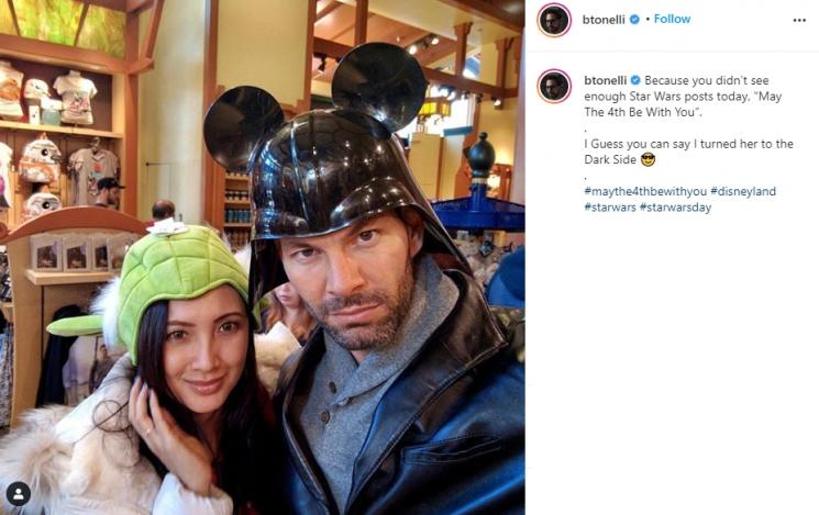 Tata Cahyani dan Bobby Tonelli. (Instagram/@btonelli)