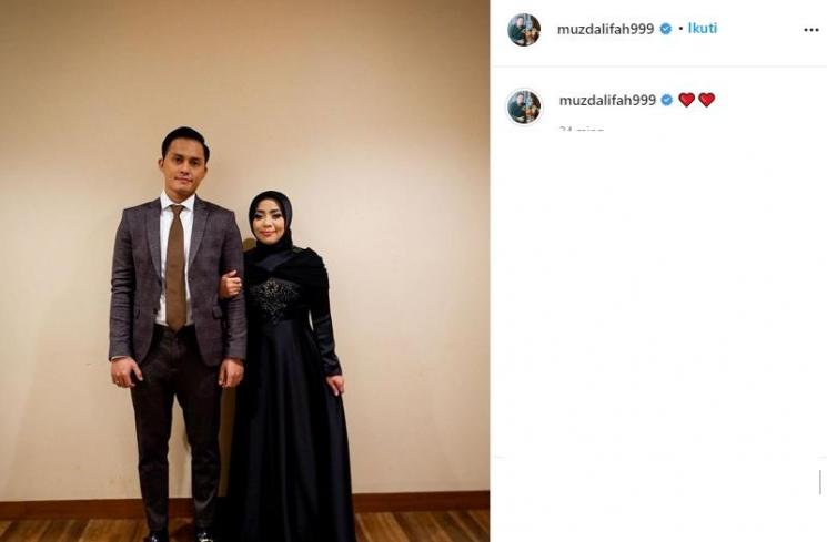 Muzdalifah dan Fadel Islami (Instagram/@muzdalifah999)