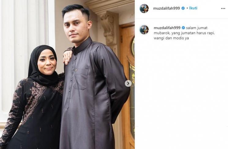 Muzdalifah dan Fadel Islami (Instagram/@muzdalifah999)