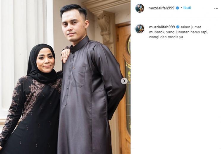 Muzdalifah dan Fadel Islami (Instagram/@muzdalifah999)