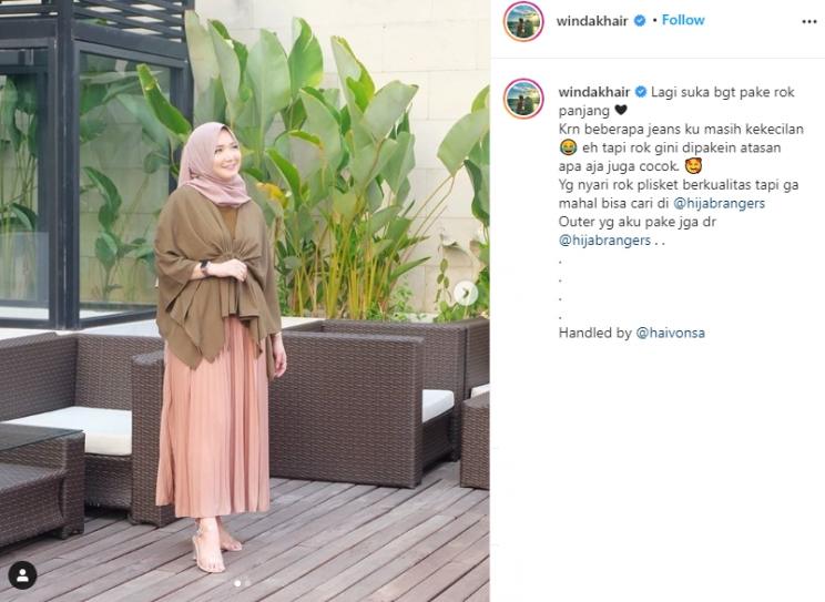 Winda Khair. (Instagram/@windakhair)