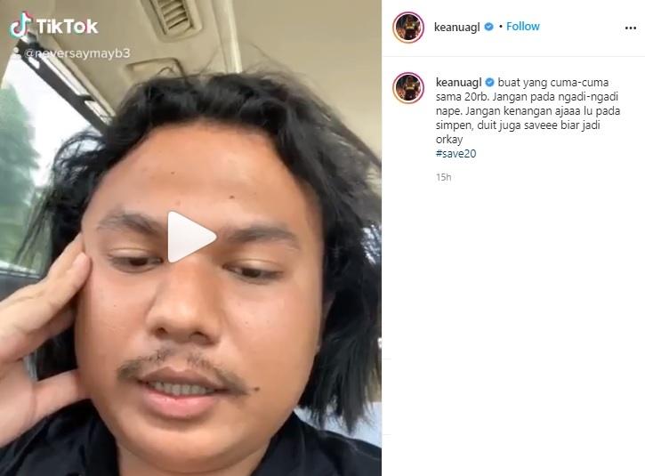 Keanu. (Instagram/@keanuagl)