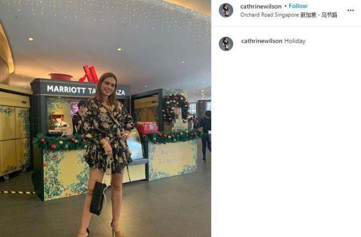 Catherine Wilson. (Instagram/@cathrinewilson)