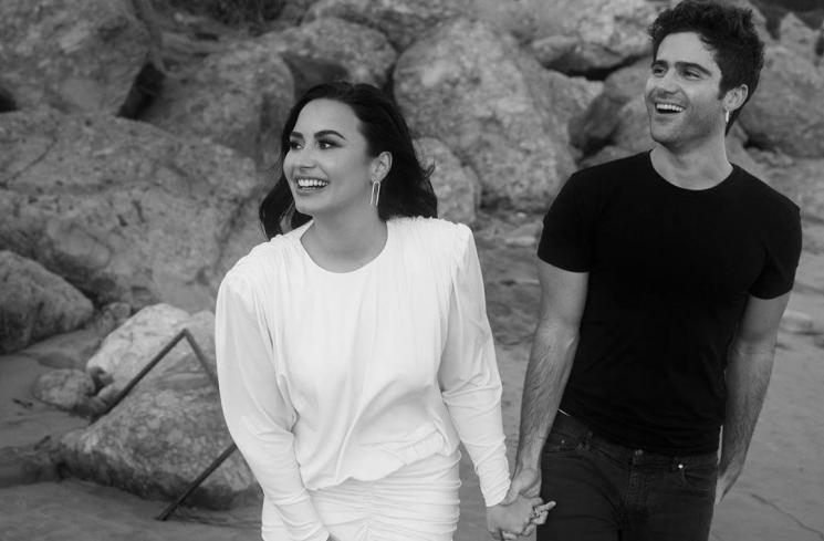 Demi Lovato dilamar Max Ehrich. (Instagram/maxehrich)