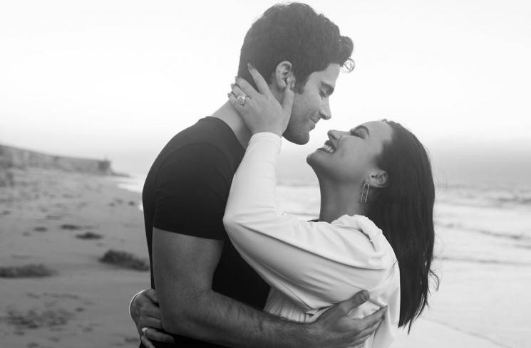 Demi Lovato dilamar Max Ehrich. (Instagram/ddlovato)