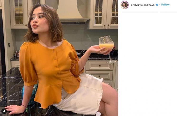Isyana Sarasvati.(Instagram/@prillylatuconsina96) 