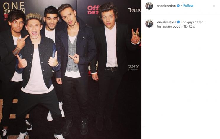 Perjalanan karier One Direction. (Instagram/@onedirection)