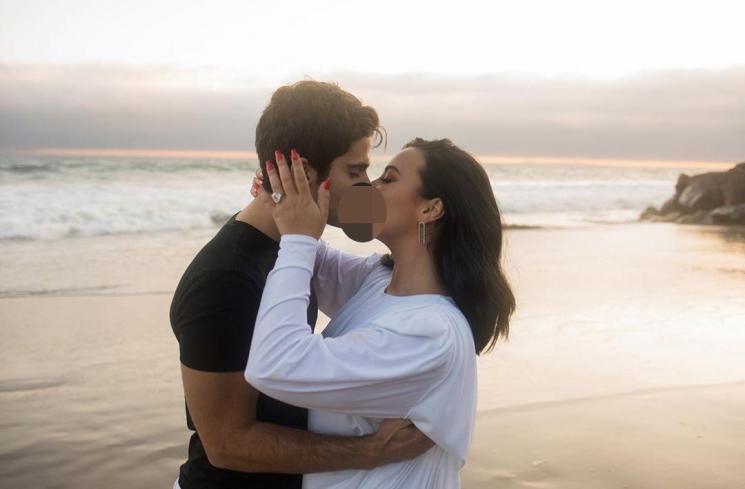 Demi Lovato dilamar Max Ehrich. (Instagram/@maxehrich)
