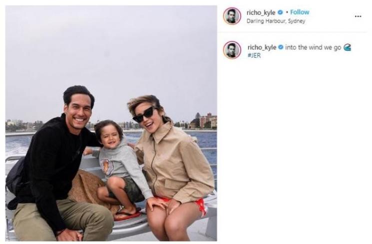 Potret akrab El Barack dan Richard Kyle. (Instagram/@richo_kyle)