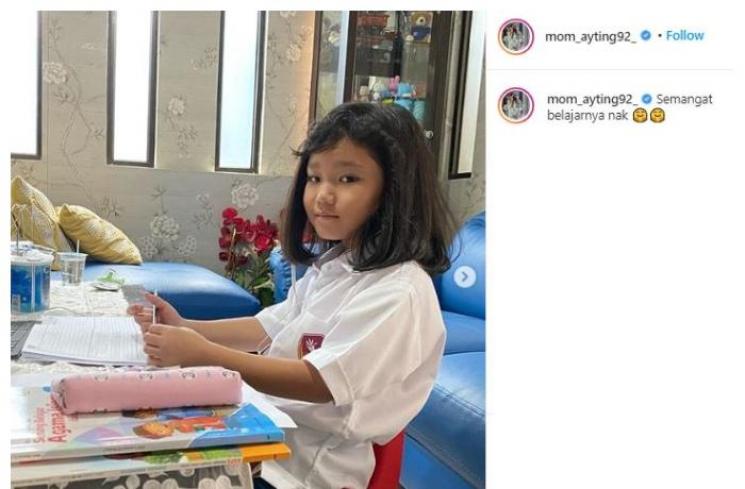 Bilqis Khumairah Razak. (Instagram/@mom_ayting92_)