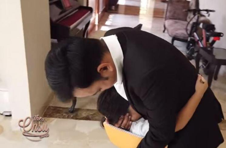 Ruben Onsu sidang proposal. (Youtube/TheOnsuFamily)