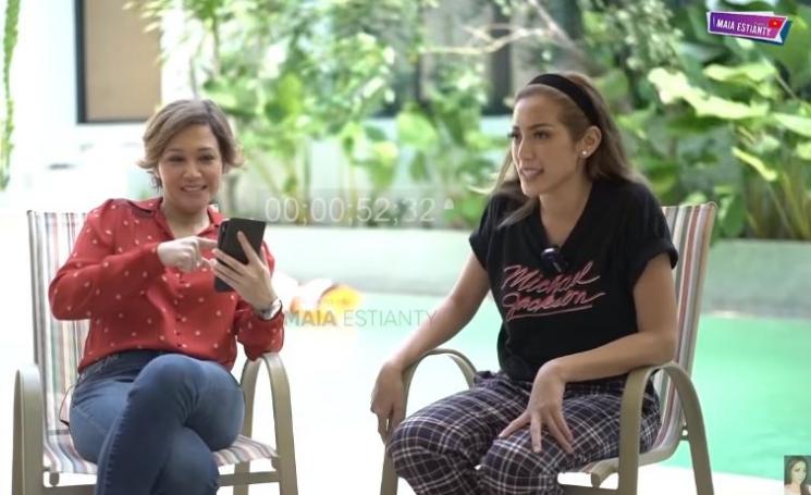 Jessica Iskandar buka suara batal nikah. (Youtube/MaiaEstianty)