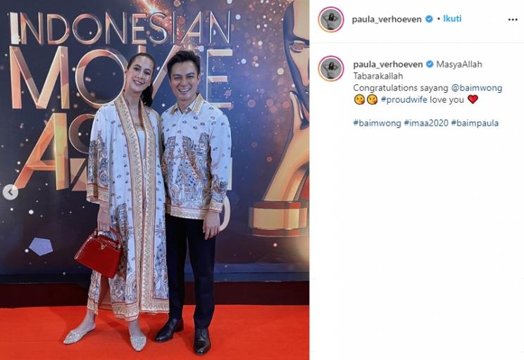 Baim Wong dan Paula Verhoeven (Instagram/@paula_verhoeven)