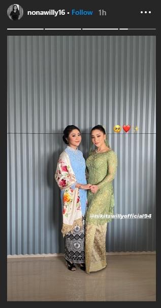 Momen lamaran Nikita Willy. (Instagram/@nonawilly16)