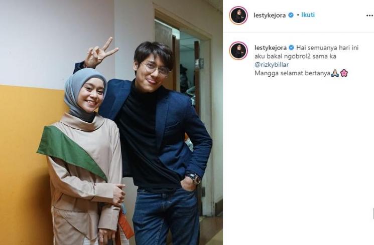Lesty Kejora dan Rizky Billar (Instagram/@lestykejora)