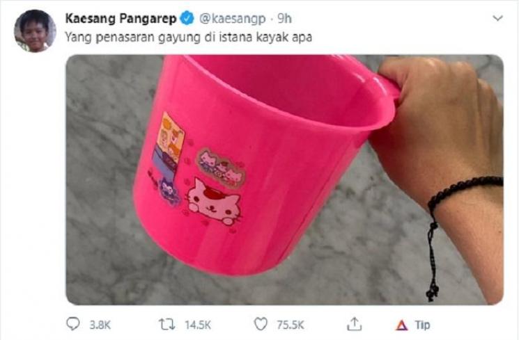 Kaesang Pangarep (Twitter @kaesangp)
