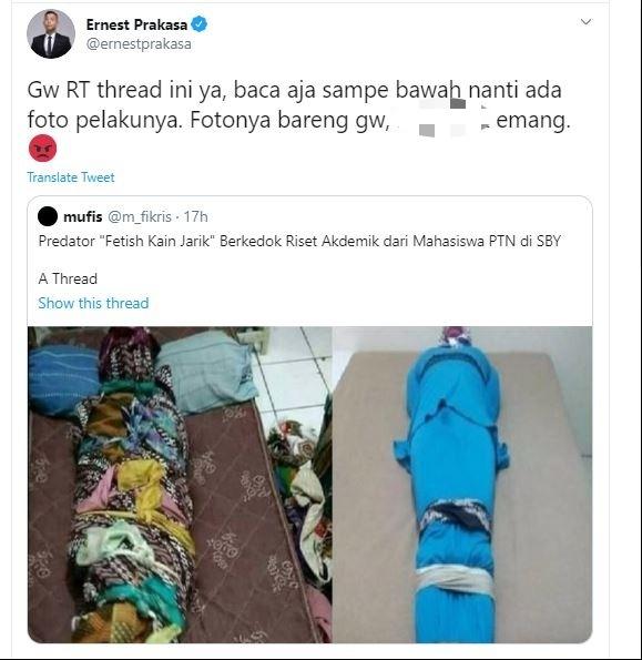 Ernest Prakasa. (Twitter/@ernestprakasa)