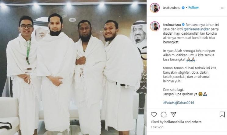 Teuku Wisnu. (Instagram/@teukuwisnu)