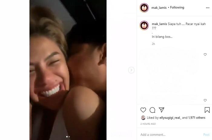 Nikita Mirzani dan Gofar Hilman (Instagram @mak_lamis)